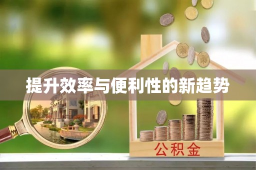 海宁提升效率与便利性的新趋势