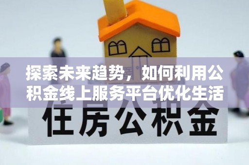 海宁探索未来趋势，如何利用公积金线上服务平台优化生活