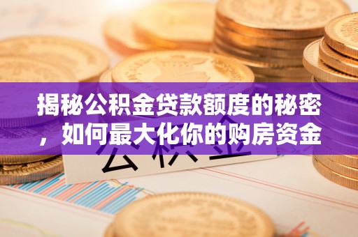 海宁揭秘公积金贷款额度的秘密，如何最大化你的购房资金