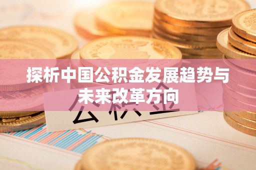 海宁探析中国公积金发展趋势与未来改革方向