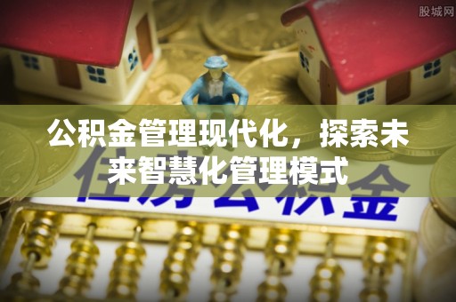 海宁公积金管理现代化，探索未来智慧化管理模式