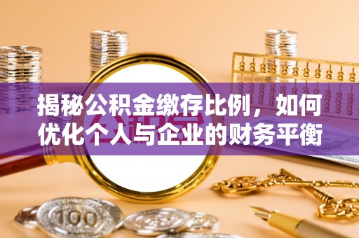 海宁揭秘公积金缴存比例，如何优化个人与企业的财务平衡