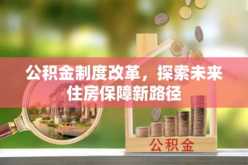 海宁公积金制度改革，探索未来住房保障新路径