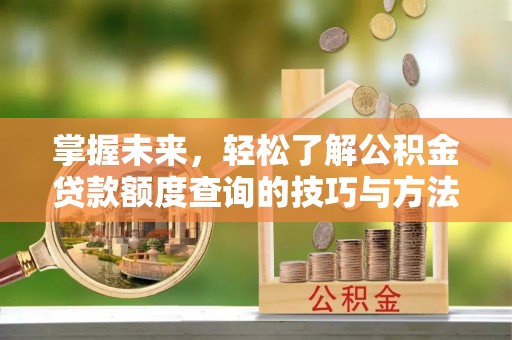 海宁掌握未来，轻松了解公积金贷款额度查询的技巧与方法