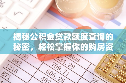 海宁揭秘公积金贷款额度查询的秘密，轻松掌握你的购房资金