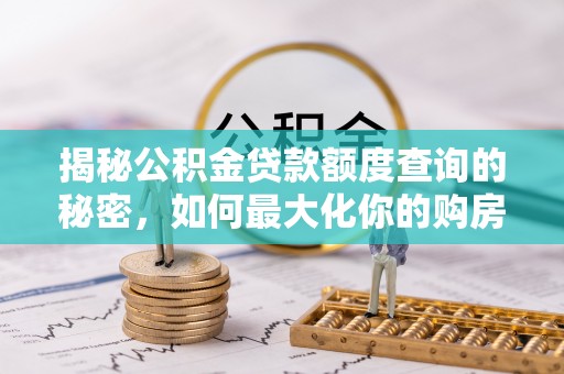 海宁揭秘公积金贷款额度查询的秘密，如何最大化你的购房资金？