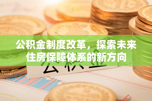 海宁公积金制度改革，探索未来住房保障体系的新方向
