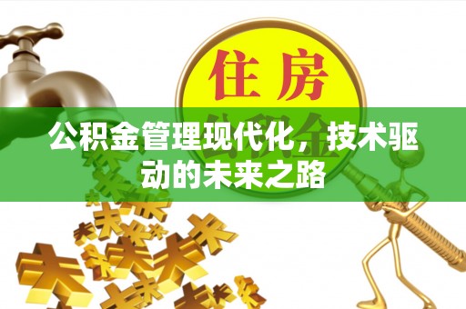 海宁公积金管理现代化，技术驱动的未来之路